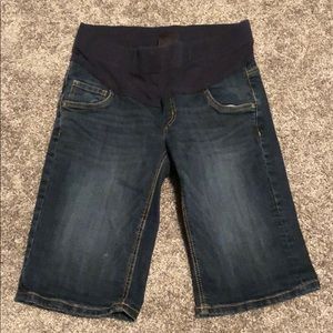 🍹Ladies Maternity Jean Bermuda Shorts